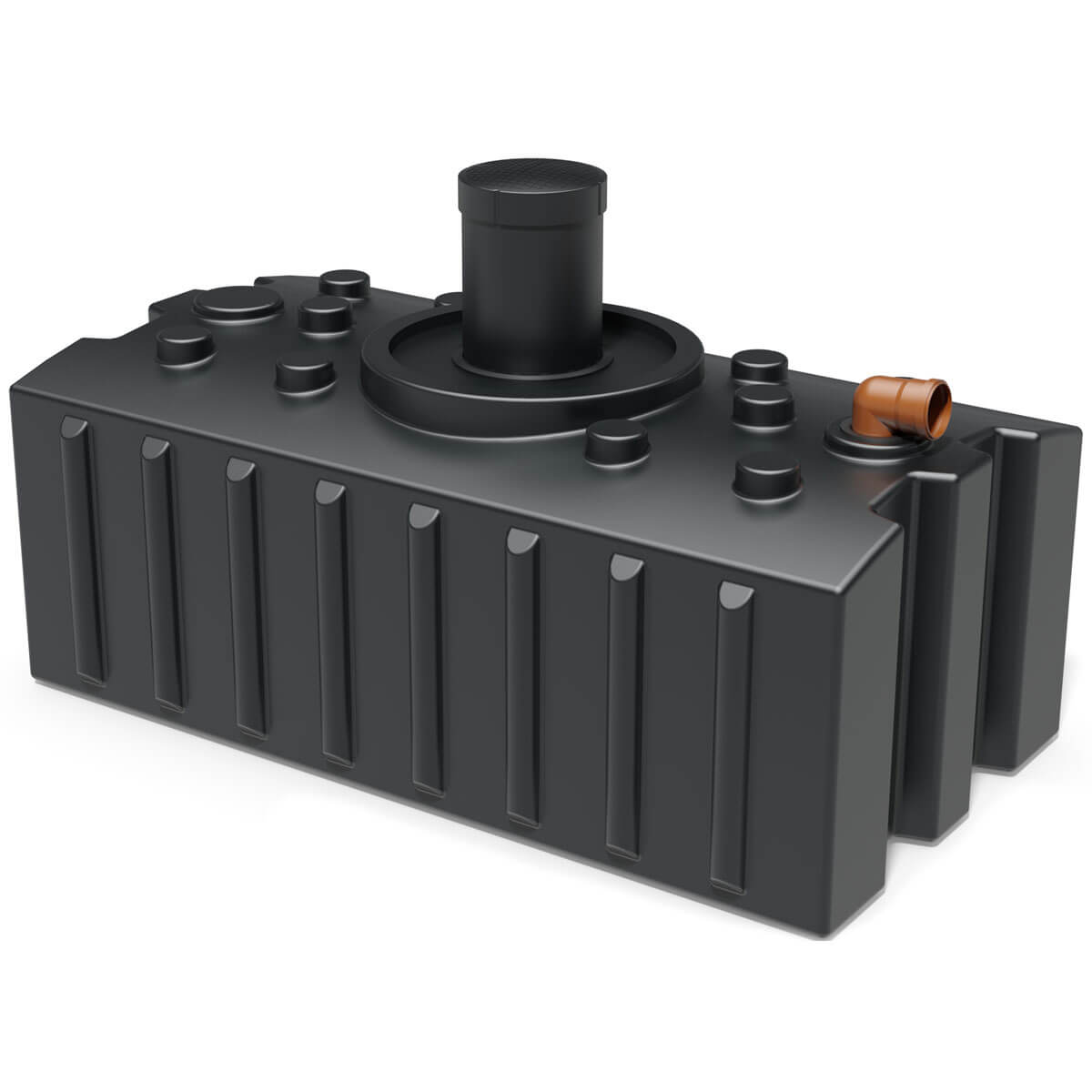 Abwasserflachtank AQa.Line 2000 L