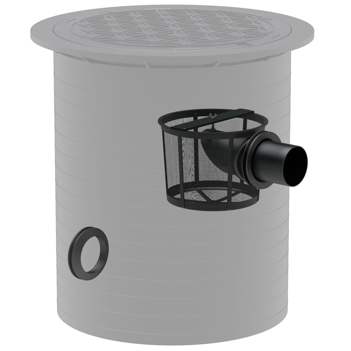 Vorfilter für Versickerungs- und Regenwasseranlagen "easy PRO"