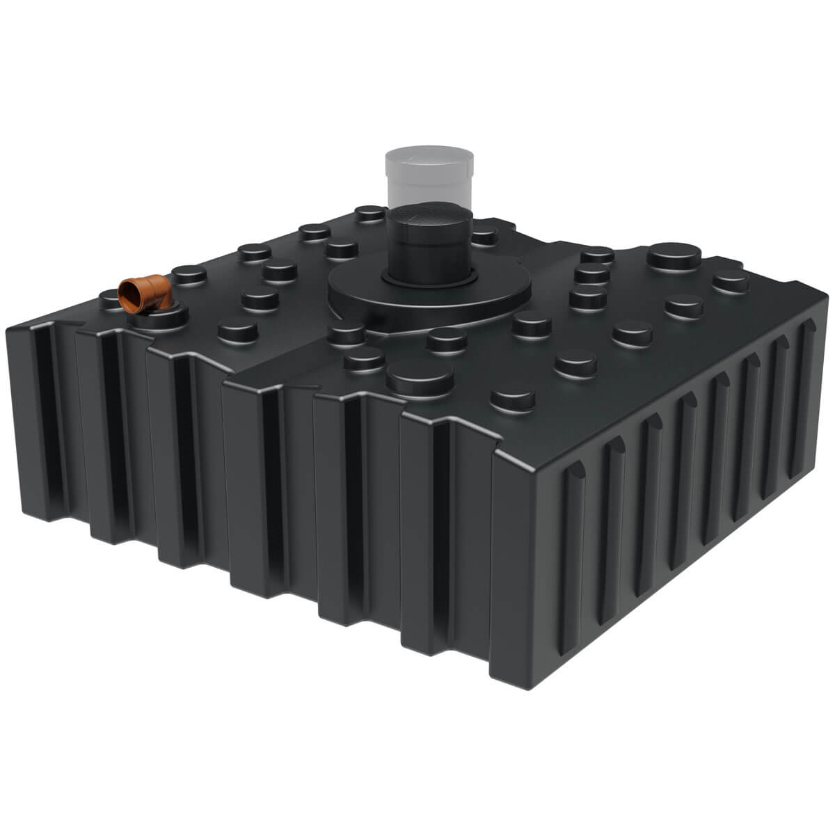 Abwasserflachtank AQa.Line 4000 L